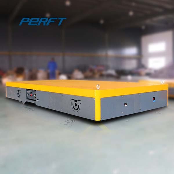 industrial motorized rail cart for warehouse handling 80 tons